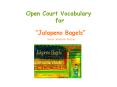 Open Court Vocabulary for PowerPoint PPT Presentation