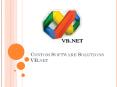 Custom Software Solutions using VB.net PowerPoint PPT Presentation