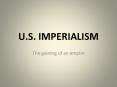 U.S. IMPERIALISM PowerPoint PPT Presentation
