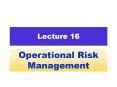 Operational%20Risk%20Management PowerPoint PPT Presentation