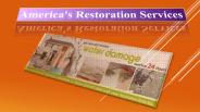 Flood damage restoration