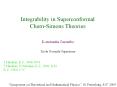 Integrability in Superconformal Chern-Simons Theories PowerPoint PPT Presentation