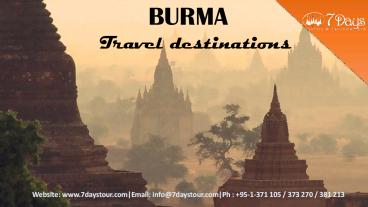 Burma travel destinations