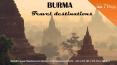 Burma travel destinations PowerPoint PPT Presentation