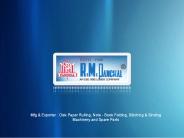 Ruling Machine mfg, Notebook Folding Machine mfg