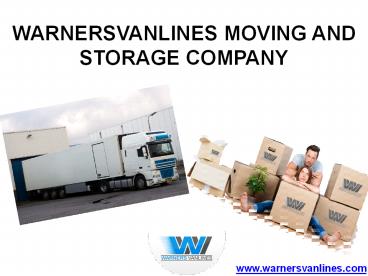 Moving and Storage Services in USA
