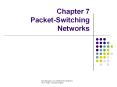Chapter%207%20Packet-Switching%20Networks PowerPoint PPT Presentation