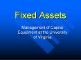 Fixed Assets PowerPoint PPT Presentation