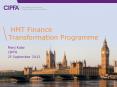 HMT Finance Transformation Programme PowerPoint PPT Presentation