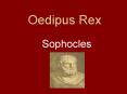 Oedipus Rex PowerPoint PPT Presentation