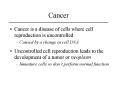 Cancer PowerPoint PPT Presentation