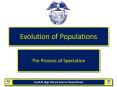 Evolution of Populations PowerPoint PPT Presentation