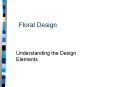 Floral Design PowerPoint PPT Presentation