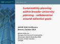 Sustainability planning PowerPoint PPT Presentation