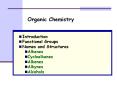 Organic Chemistry PowerPoint PPT Presentation