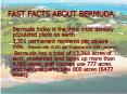 FAST FACTS ABOUT BERMUDA PowerPoint PPT Presentation