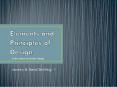 Elements and Principles of Design PowerPoint PPT Presentation