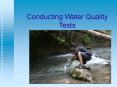 Conducting Water Quality Tests PowerPoint PPT Presentation