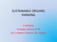 SUSTAINABLE ORGANIC FARMING PowerPoint PPT Presentation
