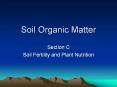 Soil%20Organic%20Matter PowerPoint PPT Presentation