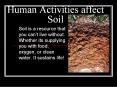 Human Activities affect Soil PowerPoint PPT Presentation
