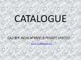 Caliber India Catalogue PowerPoint PPT Presentation