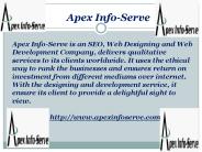 New York SEO | Apex Info-Serve