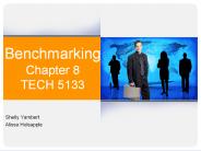 Benchmarking Chapter 8 TECH 5133