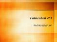 Fahrenheit 451 PowerPoint PPT Presentation