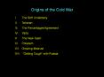 Origins%20of%20the%20Cold%20War PowerPoint PPT Presentation