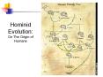 Hominid PowerPoint PPT Presentation