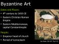 Byzantine Art PowerPoint PPT Presentation