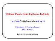 Optimal Planar Point Enclosure Indexing