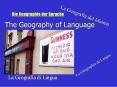 The Geography of Language PowerPoint PPT Presentation