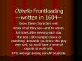 Othello Frontloading  PowerPoint PPT Presentation