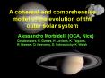 A coherent and comprehensive model of the evolution of the outer solar system PowerPoint PPT Presentation
