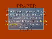 PRAYER