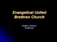 United Brethren PowerPoint PPT Presentation