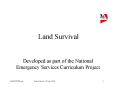 Land Survival PowerPoint PPT Presentation