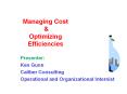 Managing Cost PowerPoint PPT Presentation