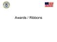 Awards / Ribbons PowerPoint PPT Presentation