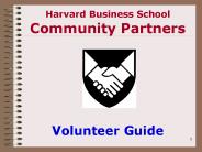 Harvard Business School Community Partners