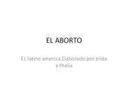 el aborto