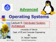 Advanced  Operating Systems PowerPoint PPT Presentation