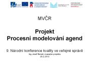 MVCR Projekt Procesn