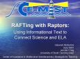 RAFTing with Raptors: PowerPoint PPT Presentation