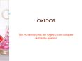 OXIDOS PowerPoint PPT Presentation