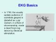 EKG Basics PowerPoint PPT Presentation
