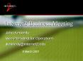 Internet2 Business Meeting PowerPoint PPT Presentation