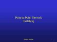 Point-to-Point Network Switching PowerPoint PPT Presentation